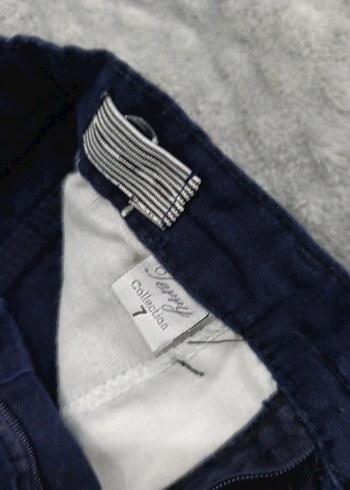 Erkek Çocuk Lacivert Regular kanvas pantolon - Görsel 2