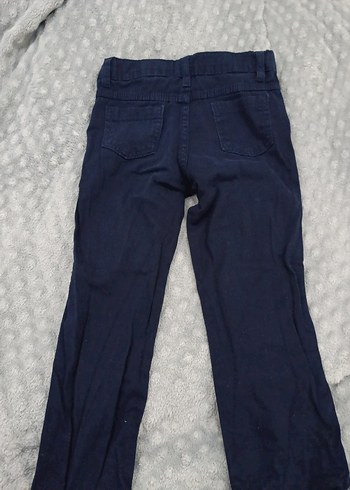 Erkek Çocuk Lacivert Regular kanvas pantolon - Görsel 3