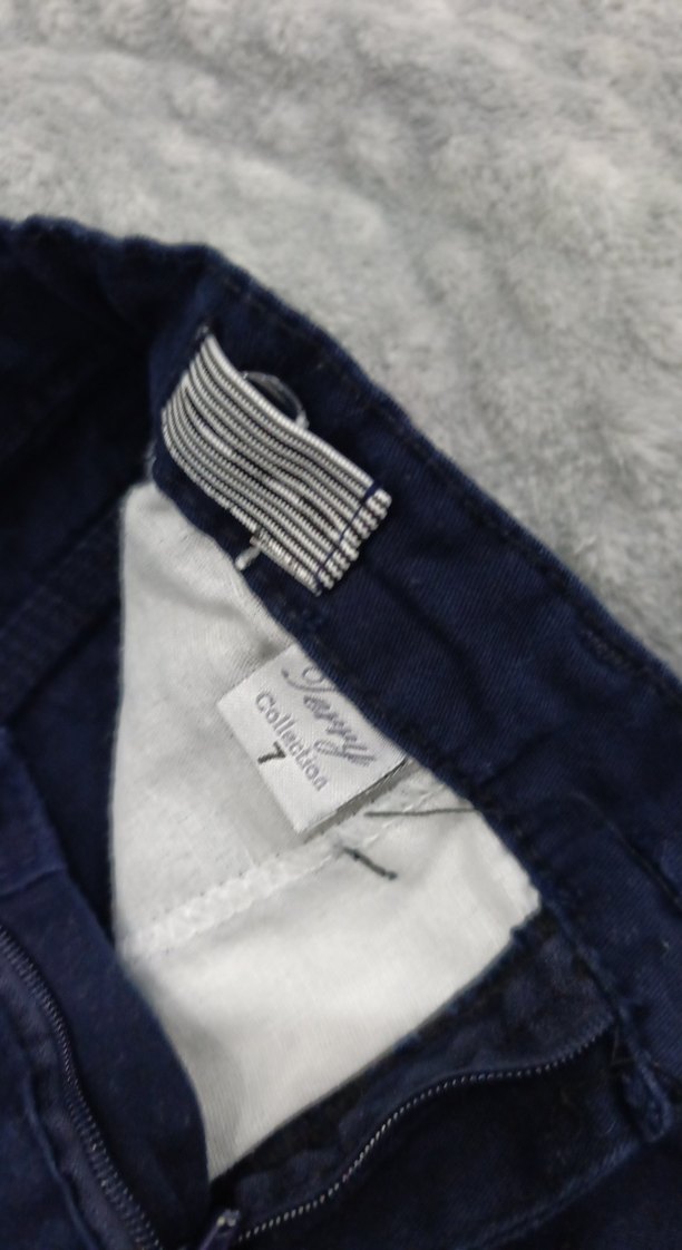 Erkek Çocuk Lacivert Regular kanvas pantolon - Görsel 2