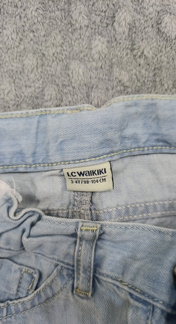 Erkek Çocuk Bol Kesim Denim Şort - Görsel 3