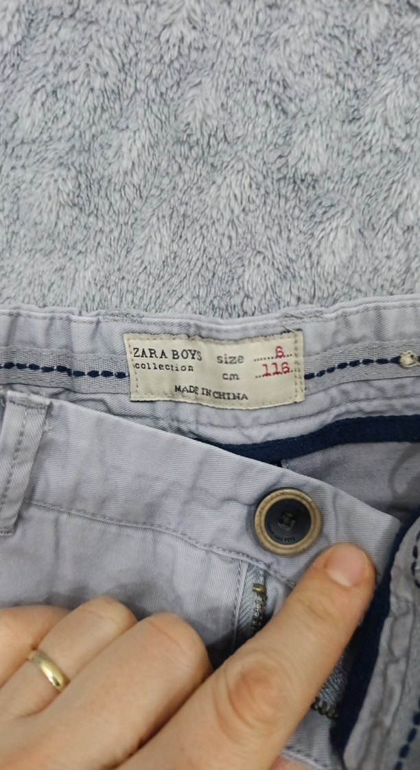 Gri Basic Pamuklu Mini Şort - Görsel 3