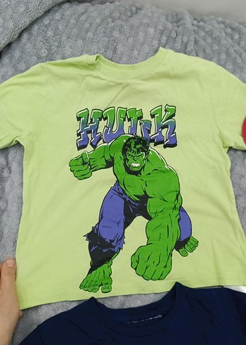 Renkli Marvel Baskılı Erkek Tişörtleri - Görsel 3