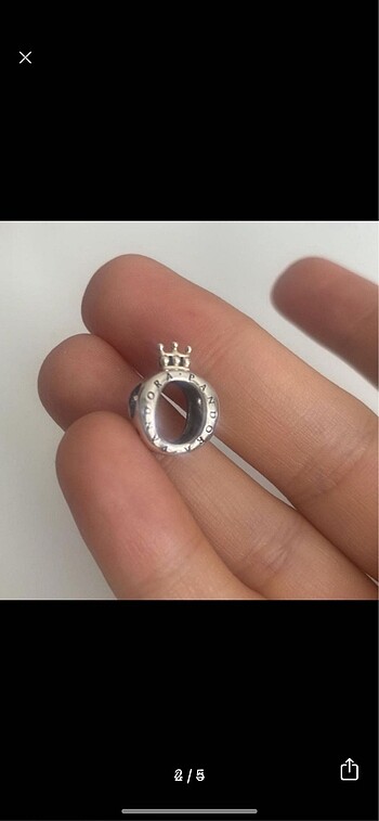 Pandora Gümüş charm