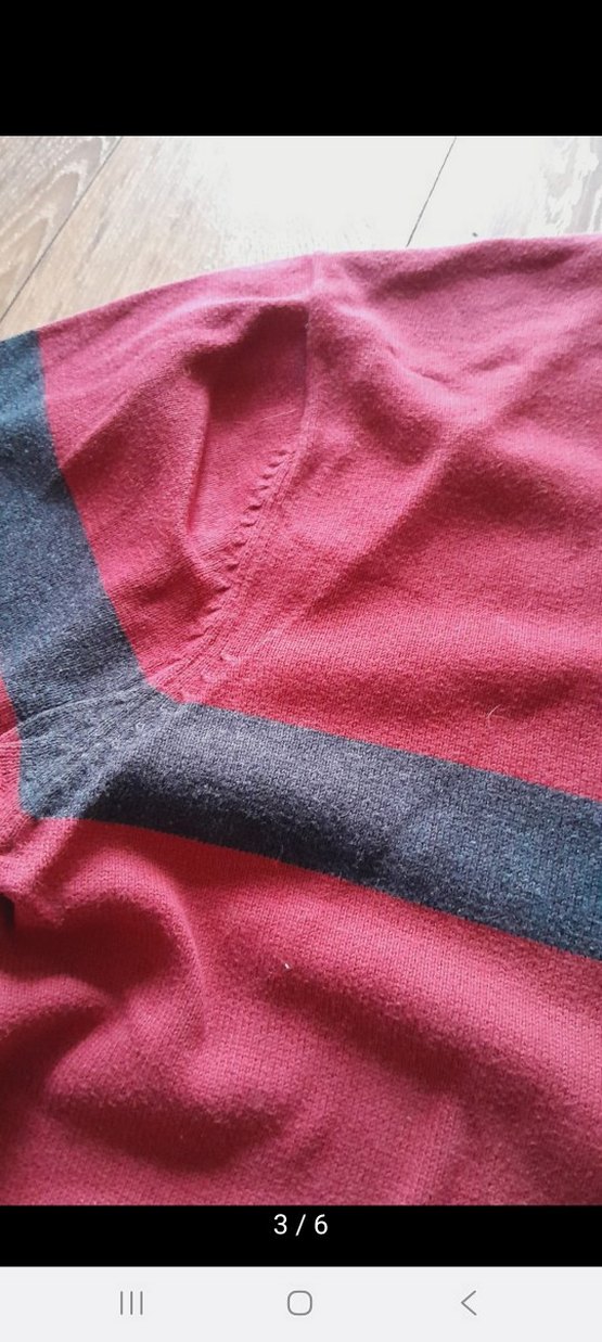 Bordo Esprit Erkek Yaka Rozeti - Görsel 3