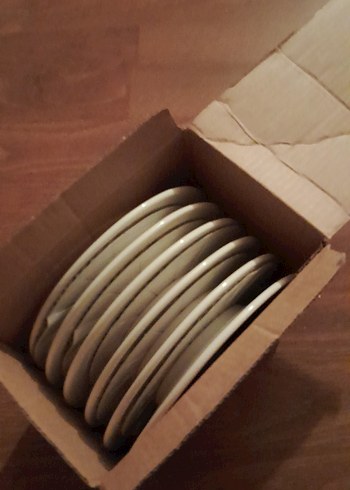 Beyaz Düz Tabak Seti - Görsel 4