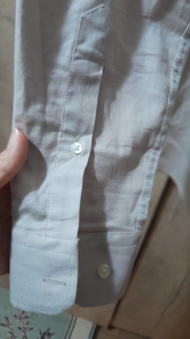 ALTINYILDIZ Bej Pamuklu Uzun Kollu Erkek Gömlek - Görsel 3