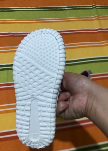 Kız Çocuk Pembe Cırt Cırtlı Spor Ayakkabı - Görsel 3