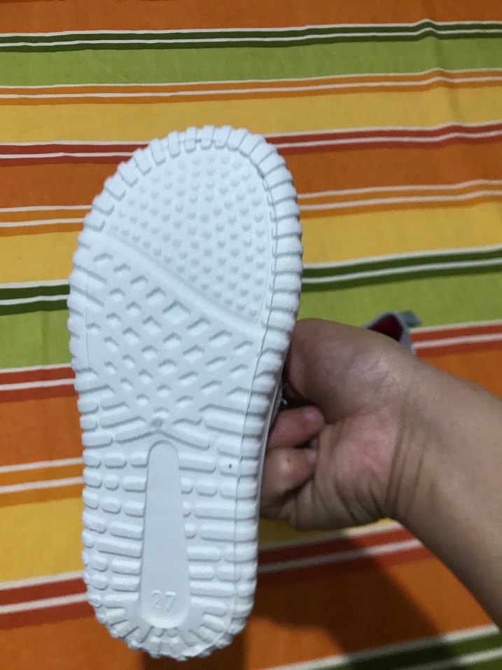 Kız Çocuk Pembe Cırt Cırtlı Spor Ayakkabı - Görsel 3