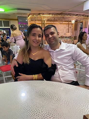 42 Beden siyah Renk Elbıse