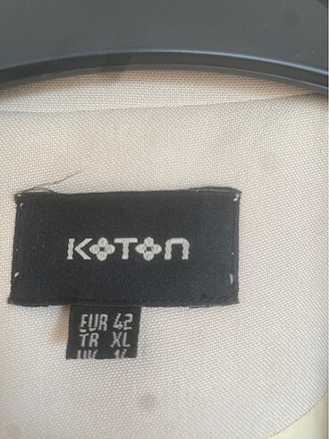 l Beden ten rengi Renk Koton bej blazer