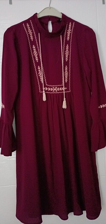 Fuşia renkli Tunik