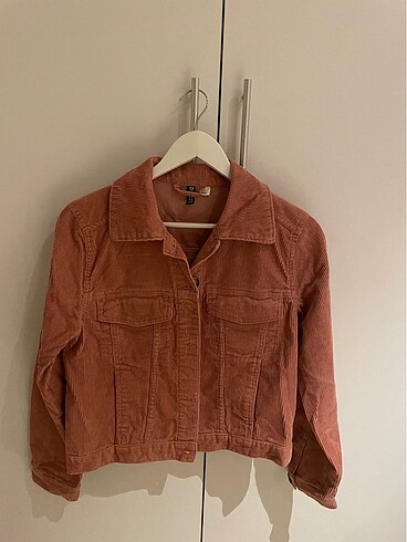 H&M 3-5 kez giyilmiş kadife ceket