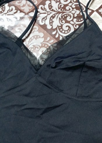Zara Siyah Midi Kadın Mayo
