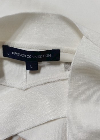 Beyaz V Yaka Dikişsiz krop - Görsel 3