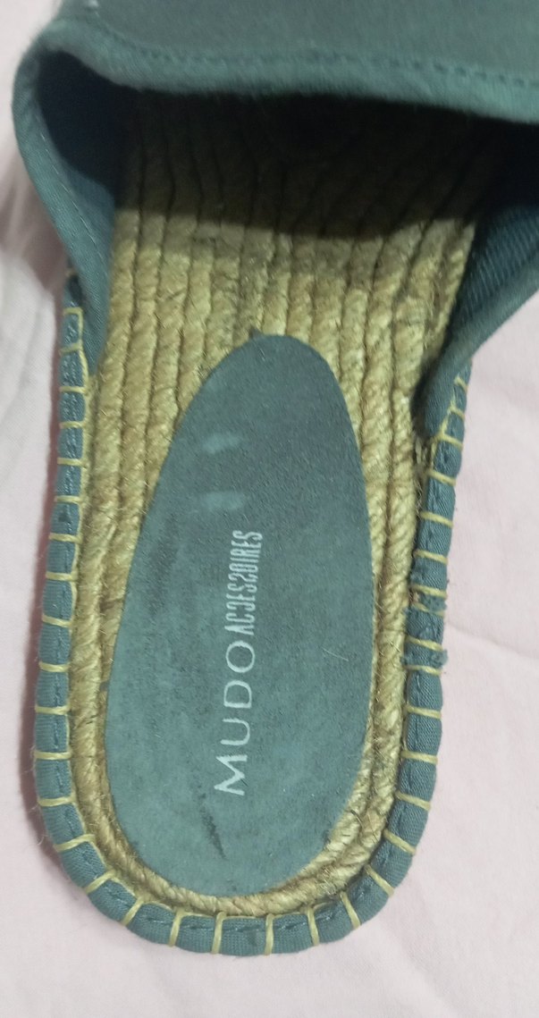 kadın Bohem Minimalist  Terliği Gri - Görsel 3