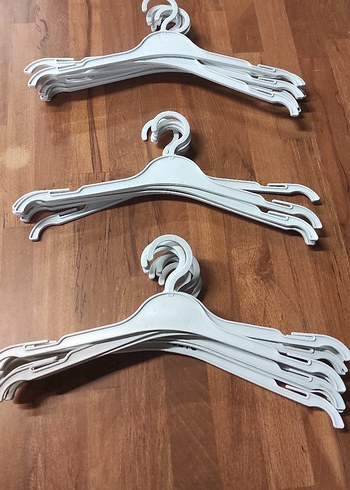 Beyaz Plastik Askılar - Görsel 2