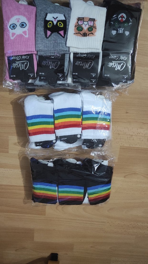 kolej çorap - Görsel 3