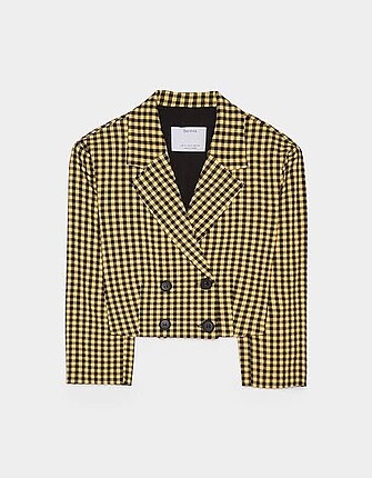 Bershka crop blazer ceket