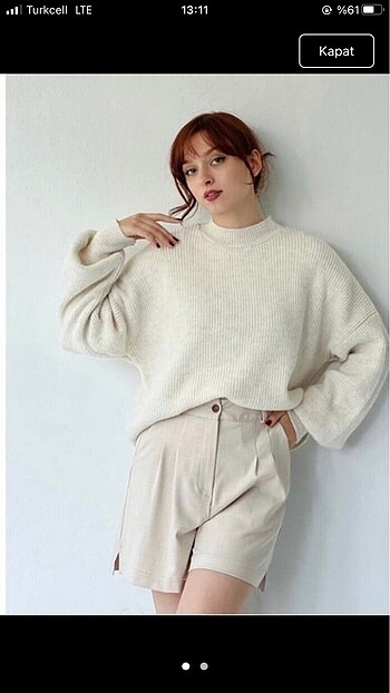 Kazak yeni oversize