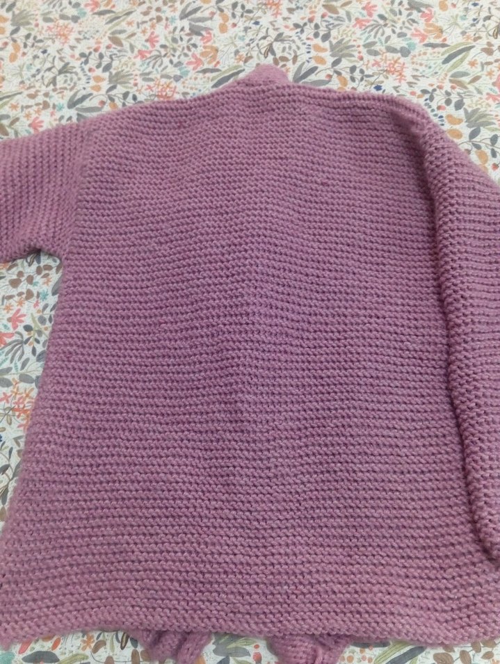 Bohem Tarzı Norveç Örgü Hırka - Görsel 3