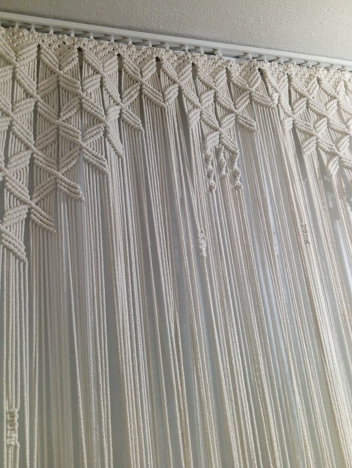 2 adet makrome Perde(takım) - Görsel 2