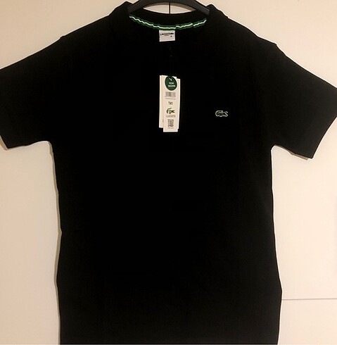 Lacoste Polo yaka siyah erkek