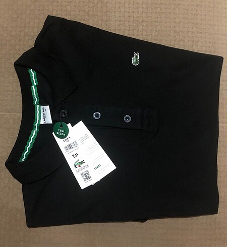 Lacoste Lacoste Polo yaka siyah erkek
