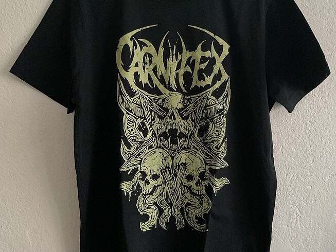 Diğer Carnifex Oversize Siyah Tshirt