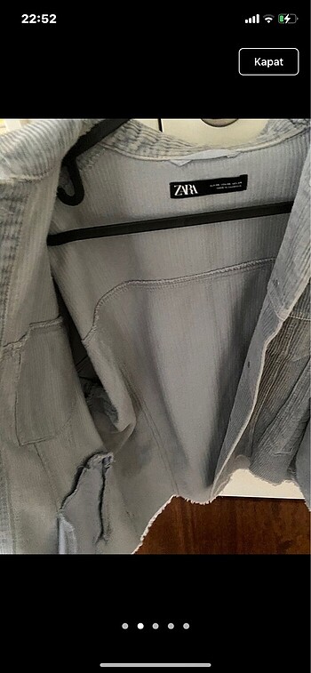 xs Beden mavi Renk Zara ceket