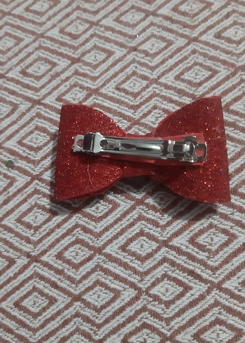 Kız Çocukları İçin Renkli Fiyonk Saç Tokası - Görsel 2