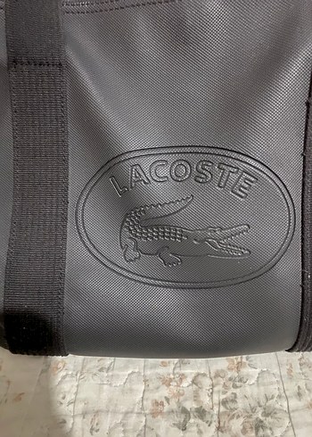 Lacoste Siyah Deri Kadın Omuz Çantası - Görsel 12