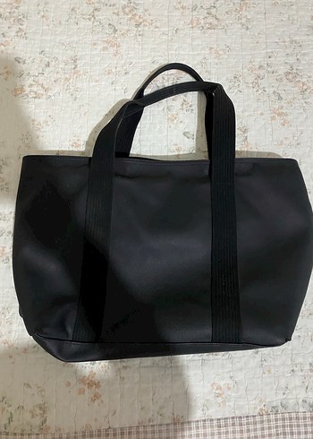 Lacoste Siyah Deri Kadın Omuz Çantası - Görsel 6