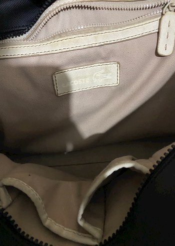 Lacoste Siyah Deri Kadın Omuz Çantası - Görsel 11