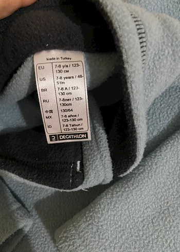 Decatlon 7/8 yaş polar - Görsel 8