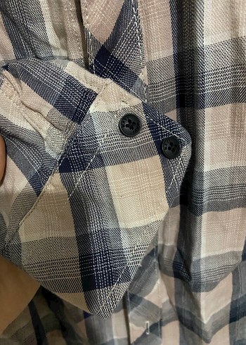 Bej Ekose Desenli S beden - Görsel 8