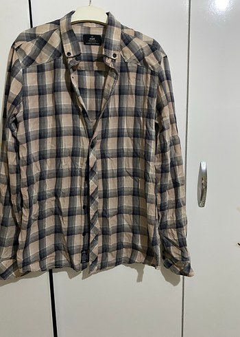 Bej Ekose Desenli S beden - Görsel 10