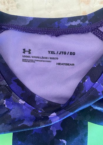 Mor Baskılı Kız Çocuk Tişörtü - Görsel 9