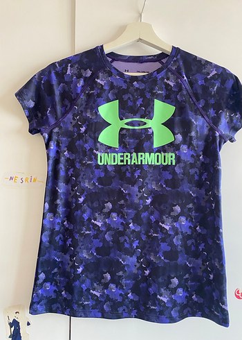 Mor Baskılı Kız Çocuk Tişörtü - Görsel 2