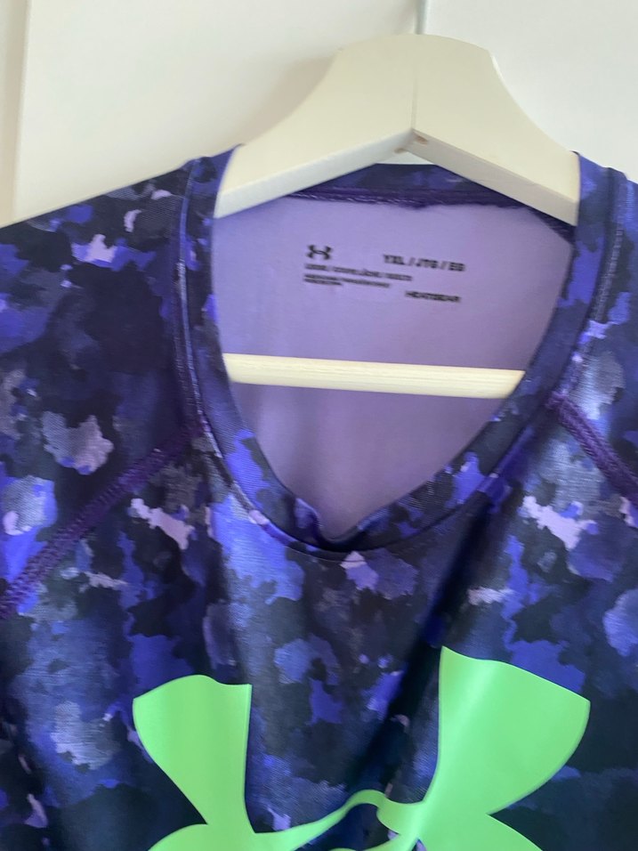 Mor Baskılı Kız Çocuk Tişörtü - Görsel 4