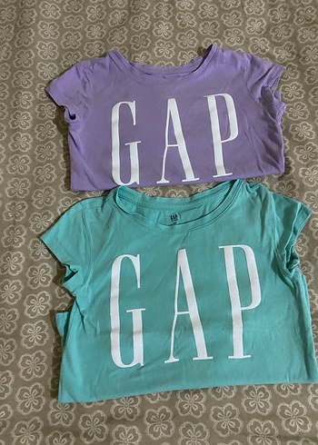 GAP Baskılı Kız T-shirt, Kısa Kollu, Rahat Kesim - Görsel 2