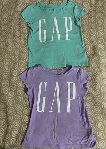 GAP Baskılı Kız T-shirt, Kısa Kollu, Rahat Kesim - Görsel 6
