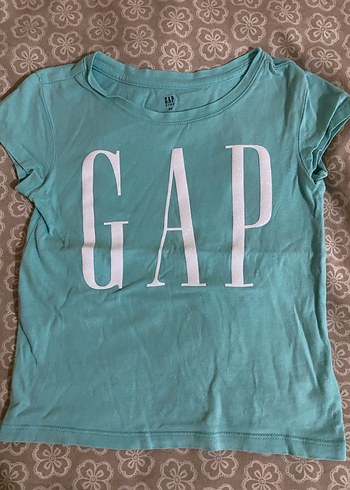 GAP Baskılı Kız T-shirt, Kısa Kollu, Rahat Kesim - Görsel 5