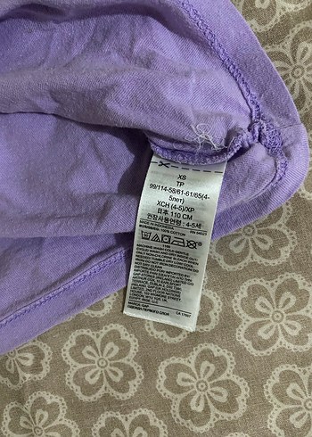 GAP Baskılı Kız T-shirt, Kısa Kollu, Rahat Kesim - Görsel 13