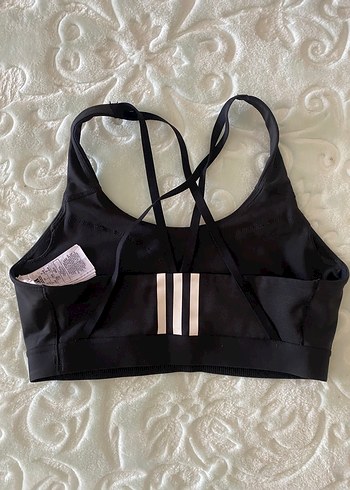 Adidas Siyah Spor Sütyeni - Görsel 4