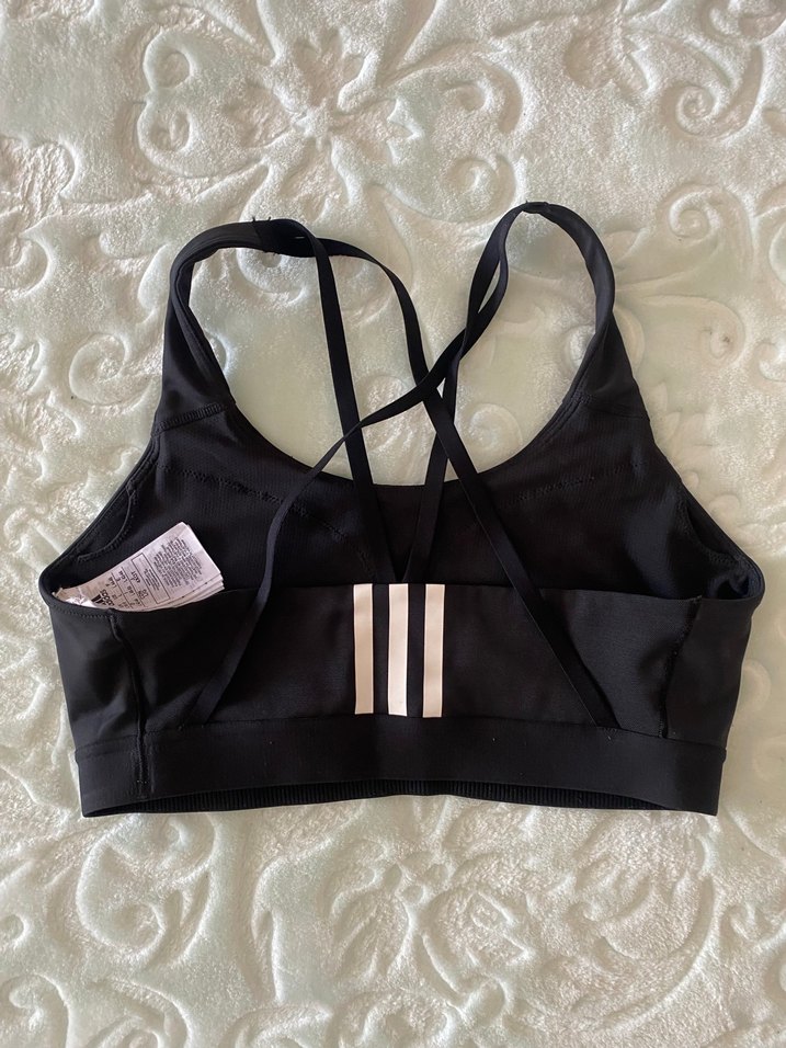 Adidas Siyah Spor Sütyeni - Görsel 4