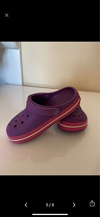 26 Beden mor Renk Crocs 26 no