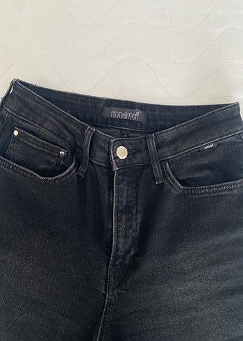 36 Beden Siyah Kadın Denim Pantolon