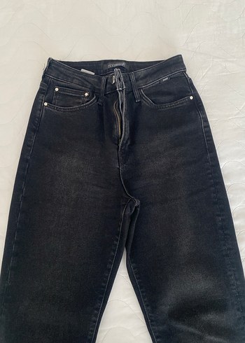 Siyah Kadın Denim Pantolon
