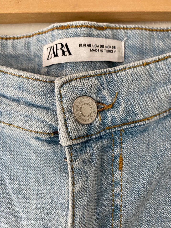 Mavi Pastel Erkek Midi Denim Pantolon - Görsel 4