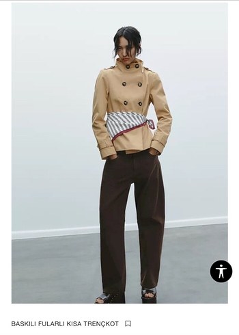 Bej Kemerli Midi Trenchcoat